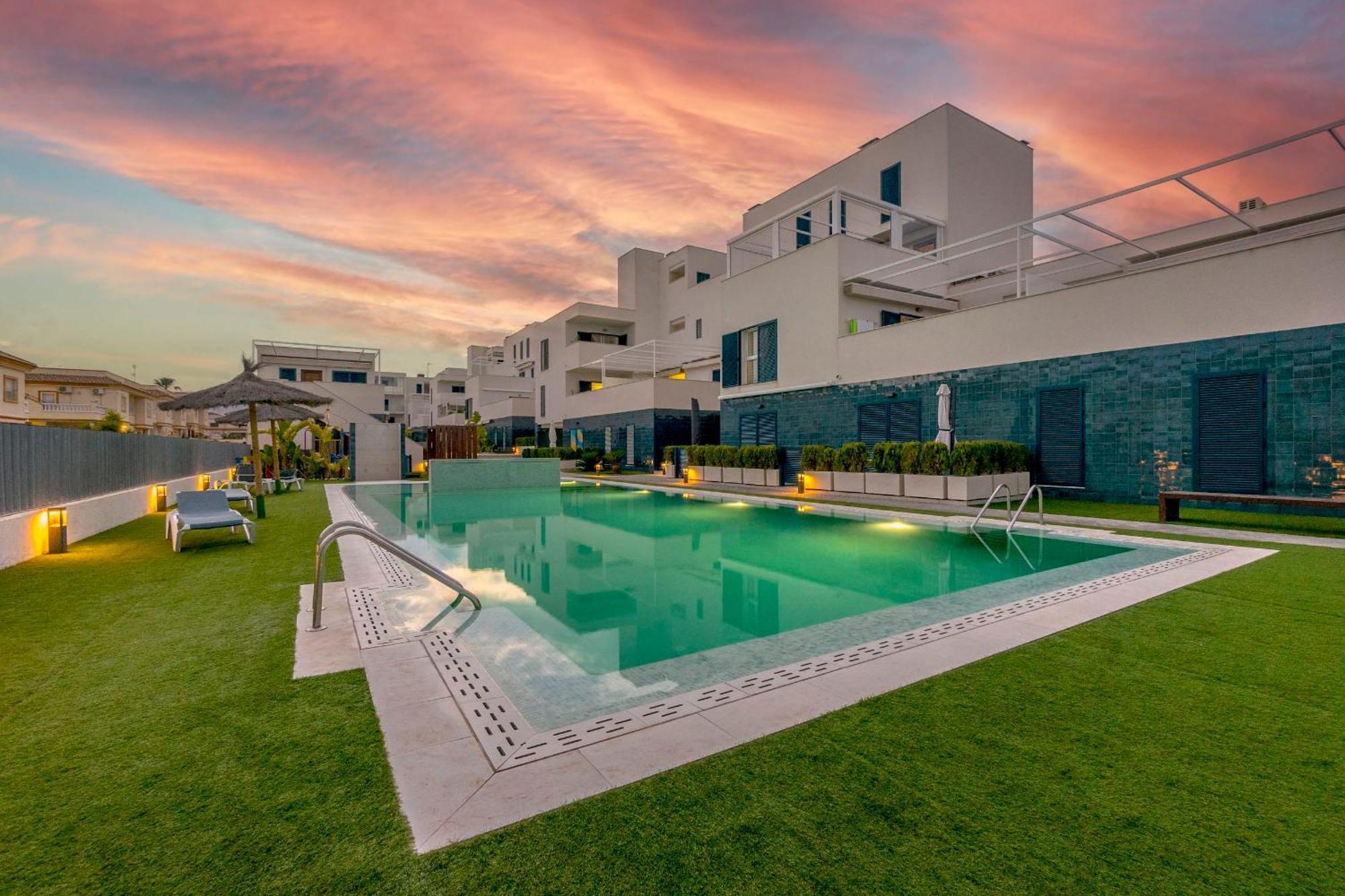 Turquesa Del Mar - Sun & Beach & Golf & Bike - Large Terrace Ground-Floor Spanish Apartment Dehesa de Campoamor (Orihuela Costa) Exterior foto